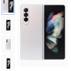 Galaxy Z Fold 3 5G Dual SIM Phantom Silver 12GB RAM 256GB - International Version